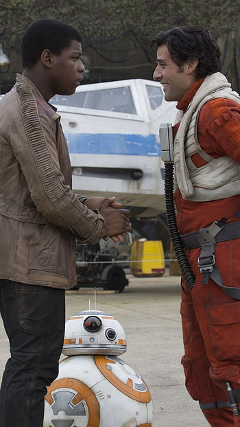 BB-8 and Poe Dameron, Finn (Star Wars) HD phone wallpaper