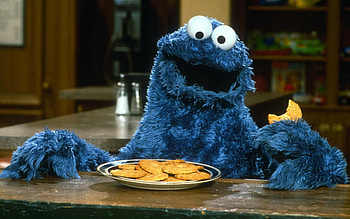 Cookie Monster, Sesame Street food truck, Delicious treats, Simplemost feature HD wallpaper