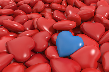 3D, Heart HD wallpaper