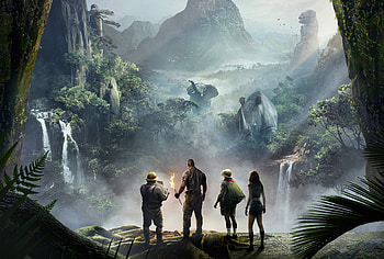 Jumanji Welcome To The Jungle, jumanji-welcome-to-the-jungle, 2017-movies, movies, Dwayne-Johnson HD wallpaper