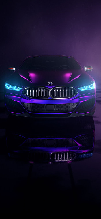 Bmw sport, Neon lights, Carz HD phone wallpaper