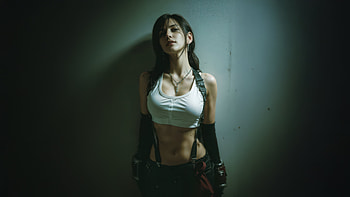 Obsession Tifa Lockhart Ffvii, tifa-lockhart, games, artwork, digital-art, ai, final-fantasy, video-games HD wallpaper