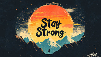 Stay Strong: A Ultra for Inspiration, motivational, mountain, inspirational HD wallpaper