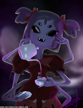 Muffet Undertale by Qutiix HD phone wallpaper