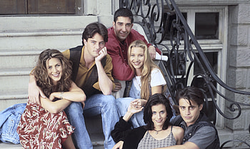 Jennifer Aniston, Iconic Friends looks, Fashion trend, Jeans overalls HD wallpaper