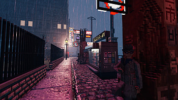 Shadows of Doubt : Nighttime Streetscape, video game, Shadows of Doubt HD wallpaper