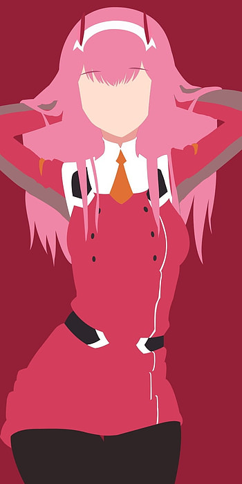 Zero Two, Zero Two (Darling in the FranXX), Anime, Darling in the FranXX HD phone wallpaper