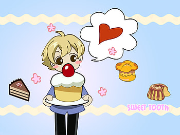 Honey And Sweets, sweets, host, highschool, honey, club, ouran HD wallpaper