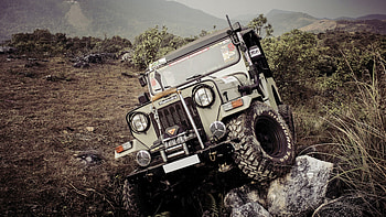 Mahindra, Off-road Driving HD wallpaper