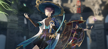 Scaramouche — Wandering Balladeer | Genshin Impact Quad, Scaramouche (Genshin Impact), video game, Genshin Impact HD wallpaper