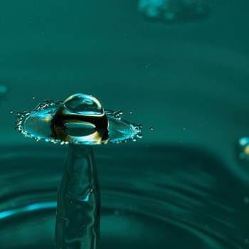 Water, Macro, Spray, Splash HD phone wallpaper