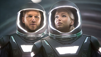 Passengers movie, Jennifer Lawrence, Chris Pratt, Space romance HD wallpaper