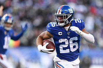 Saquon Barkley sports, NY Giants, 2021 HD wallpaper
