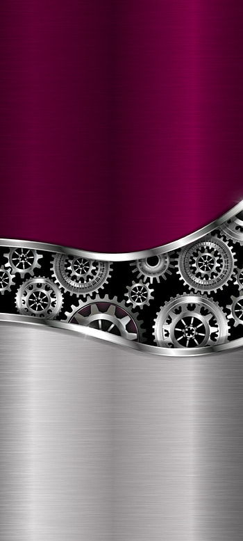 Mechanical Pink, magenta, pastel, material property, curve, pick, machine, metal HD phone wallpaper