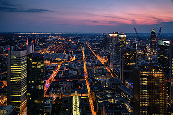 City Skyline Morning , city, skyline, nature, morning HD wallpaper