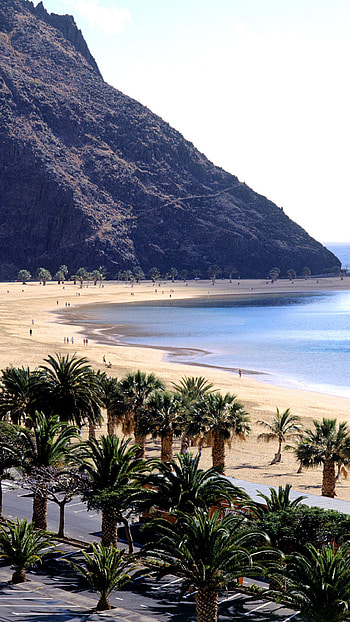 Tenerife, White beach HD phone wallpaper
