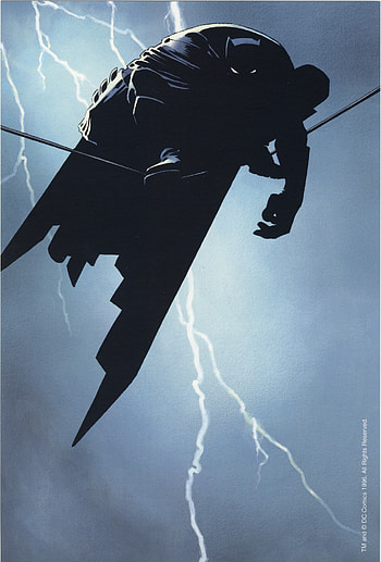 Dark Knight - Frank Miller - this poster got me back into batman after the terrible movies came out. HD phone wallpaper