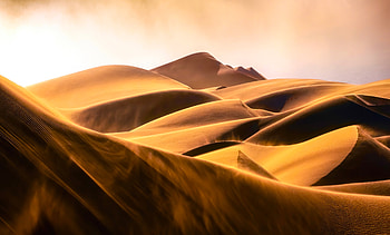 Namibia Africa Sand Dunes, dunes, sand, nature HD wallpaper