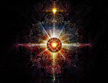 Mandala for heart, colorful, magic, color, mandala, beautiful, heart, splendor, meditation HD wallpaper