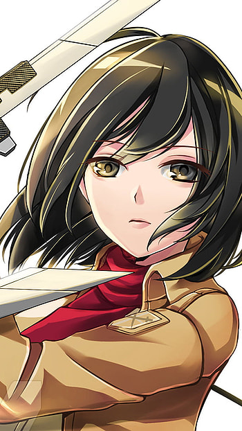 Sweet mikasa, mikasa ackerman, attack on titan, anime HD phone wallpaper