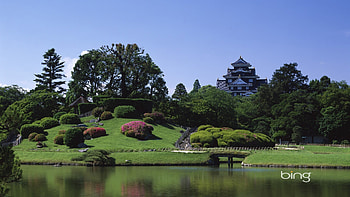 Microsoft Bing : Japanese landscape theme HD wallpaper