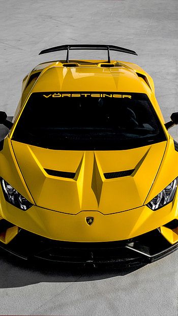 Close-up, Lamborghini Huracan HD phone wallpaper