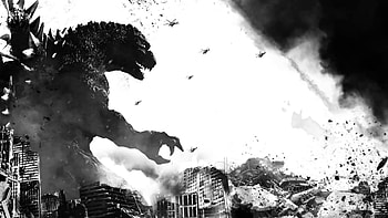GODZILLA action adventure sci-fi dinosaur monster creature . HD wallpaper