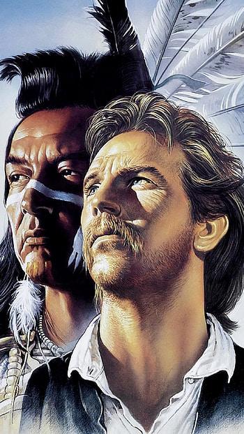 Dances with Wolves, Kevin Costner, Graham Greene, Western epic HD phone wallpaper