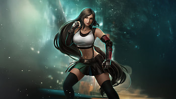 Tifa Lockhart The Star Of Final Fantasy, tifa-lockhart, final-fantasy, games, artwork, art, digital-art, ps5-games, ps4-games, xbox-games, video-games, artstation HD wallpaper