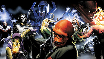 Marvels Villains, Marvel Studios, Green Goblin, Galactus, Red Skull (Marvel Comics) HD wallpaper