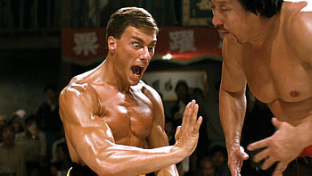 Bloodsport, Intense fight sequences, Astonishing athleticism, Gripping action film HD wallpaper