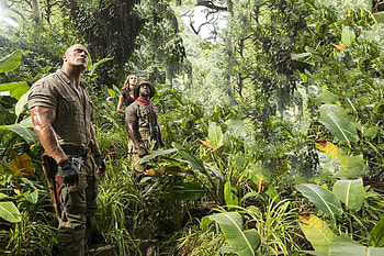 Jumanji Welcome To The Jungle 2017 Movie, jumanji-welcome-to-the-jungle, 2017-movies, movies, dwayne-Johnson, karen-gillan, kevin-hart HD wallpaper