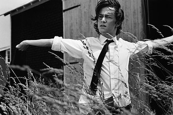 Monochrome Joseph Gordon-Levitt , High definition , Aesthetic visuals HD wallpaper