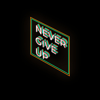 NGU, quote, motivate, black, TEXT, RGB, NeverGiveUP HD phone wallpaper