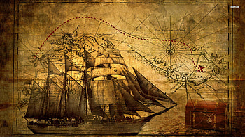 related pirate ship sailing background 29073 HD wallpaper