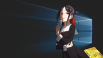 Kaguya Shinomiya, Anime character, Custom login screen, Personalization option HD wallpaper