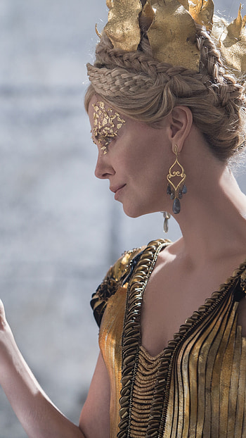 Charlize Theron, Ravenna, Winter's War, Emily Blunt HD phone wallpaper