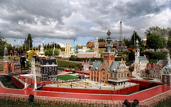 Mini Europe Miniature Park, Belgium HD wallpaper