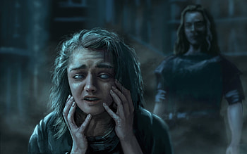 Arya Stark Art, arya-stark, game-of-thrones, tv-shows, artist HD wallpaper