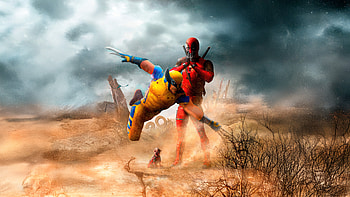Deadpool And Wolverine Fueled By Love, deadpool-and-wolverine, deadpool-3, wolverine, deadpool, superheroes, artwork, digital-art, artstation HD wallpaper