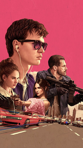 Ansel Elgort, Baby Driver, , Backgrounds HD phone wallpaper