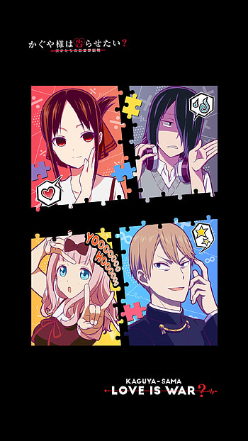 Kaguya-sama: Love is War, Chika Fujiwara, Kaguya Shinomiya, Anime HD phone wallpaper