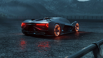 2019 Lamborghini Terzo Millennio , lamborghini-terzo-millennio, lamborghini, concept-cars, electric-cars, 2019-cars, digital-art, artist, artwork, behance HD wallpaper