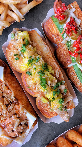 National hot dog day, hot dogs, Promotional offer, Limited time deal HD phone wallpaper