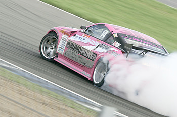 Mazda, pink, car, race HD wallpaper