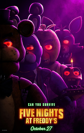 Five Nights at Freddy's Game Characters , movie, Five Nights at Freddy's HD phone wallpaper