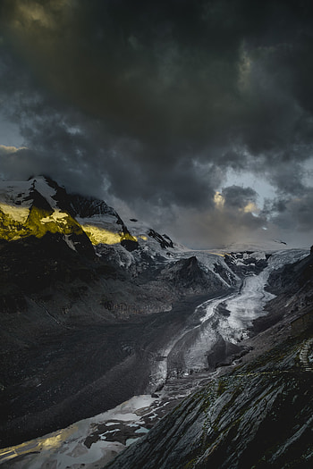 Nature, Mountains, Clouds, Austria, Alpine Road, High Road, Grossglockner, Grosglokkner HD phone wallpaper