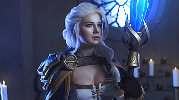 Jaina Proudmoore, Cosplay, World of Warcraft, Full HD wallpaper
