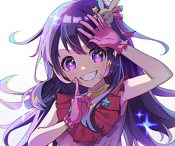 Ai Hoshino, Ai Hoshino, Anime, Oshi no Ko HD wallpaper