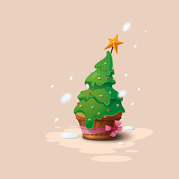 Holidays, New Year, Vector, Christmas, Herringbone HD phone wallpaper